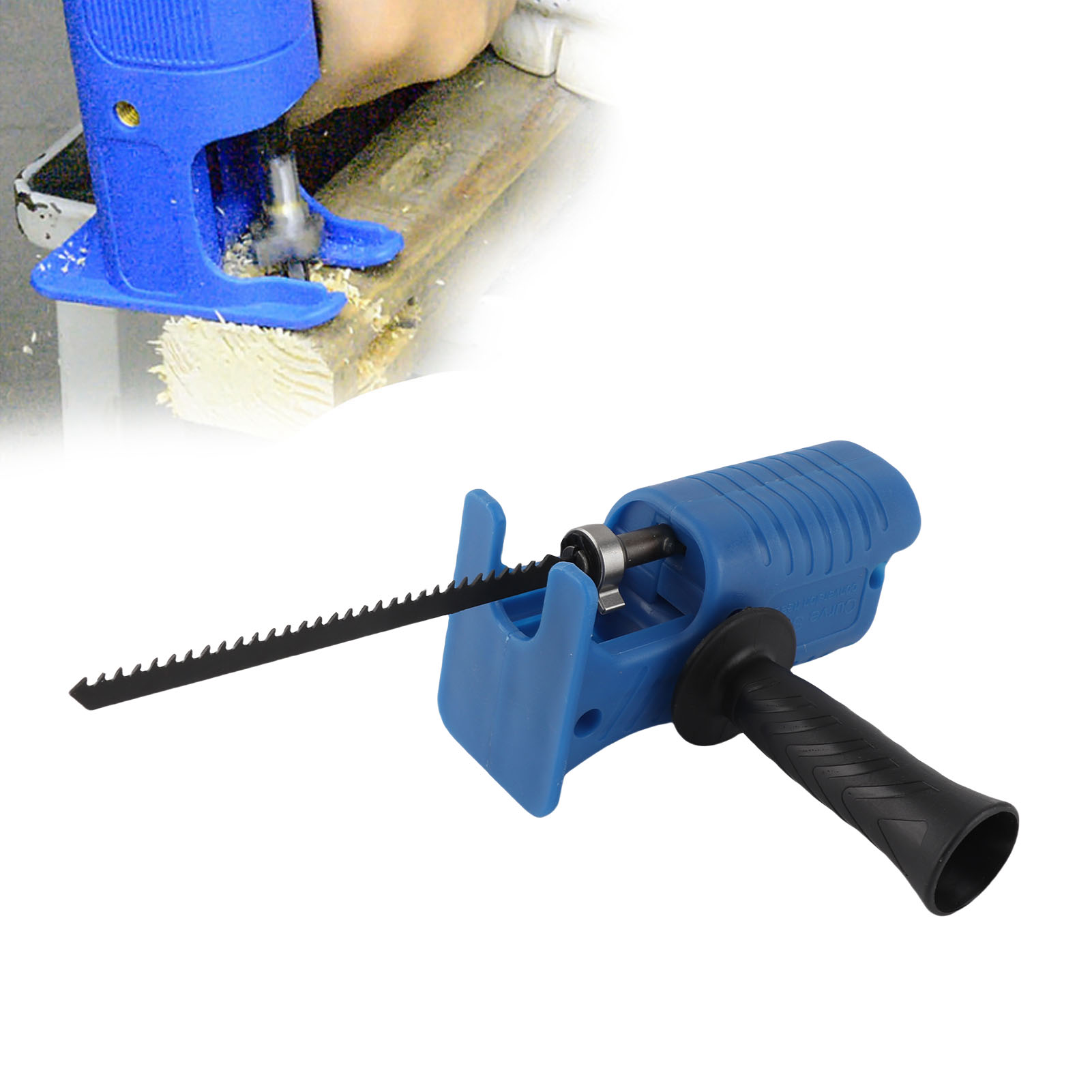 Reciprocating Saw Attachment Drill - ポータブルレシプロソーアダプター電動ドリル改造ツールアタッチメントハンドツールドリルアタッチメントレシプロソーアダプター