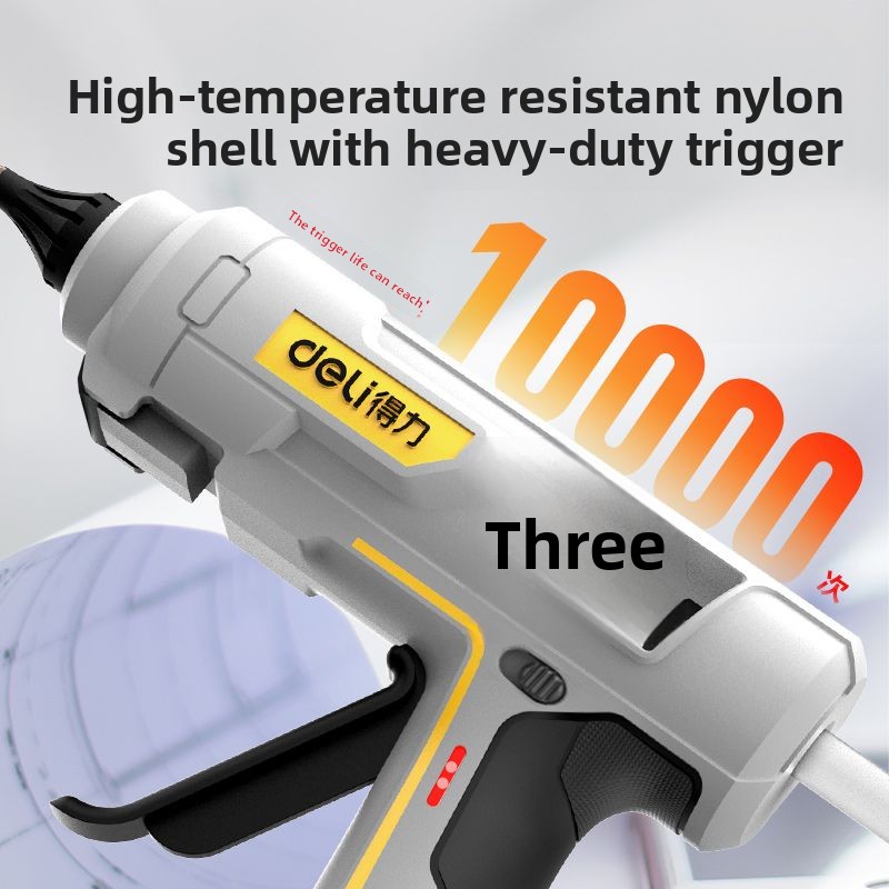 Hot Melt Glue Gun Cordless - デリプロフェッショナルホットメルトグルーガン（グルースティック付き）、40/50Wミニハイパワーシリコンガン、家庭用DIYツール（プラスチック修理用）