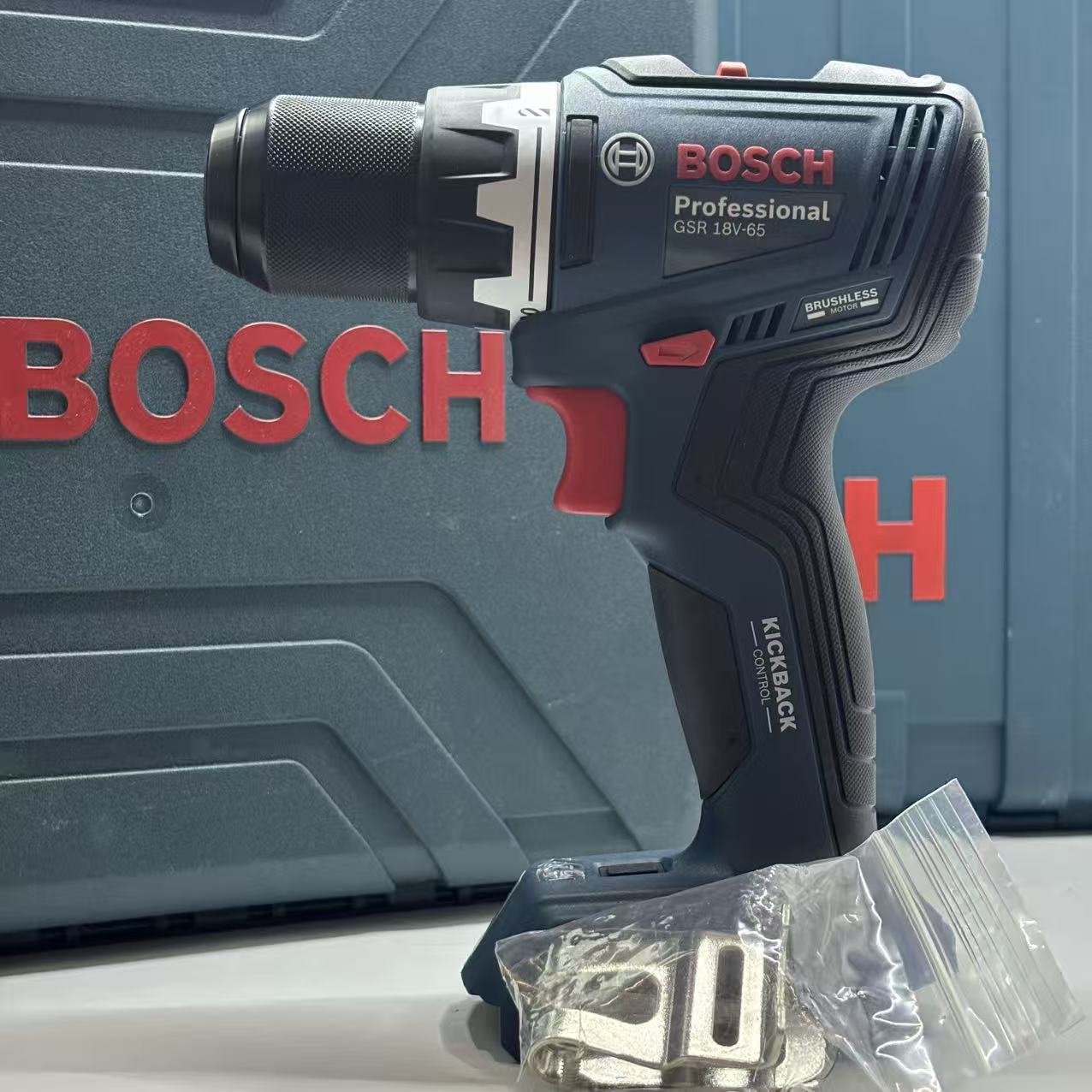 Brushless Cordless Electric Drill 18V - ボッシュ GSR 18V-65 ブラシレスコードレスドリル 18V 63Nm