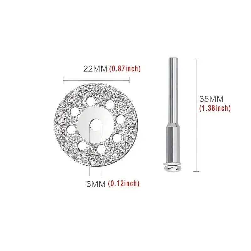 12 ピース/セット 22 ミリメートル Hss カッティン - Cordless Rotary Tool Kit Accessories のレビューと価格
