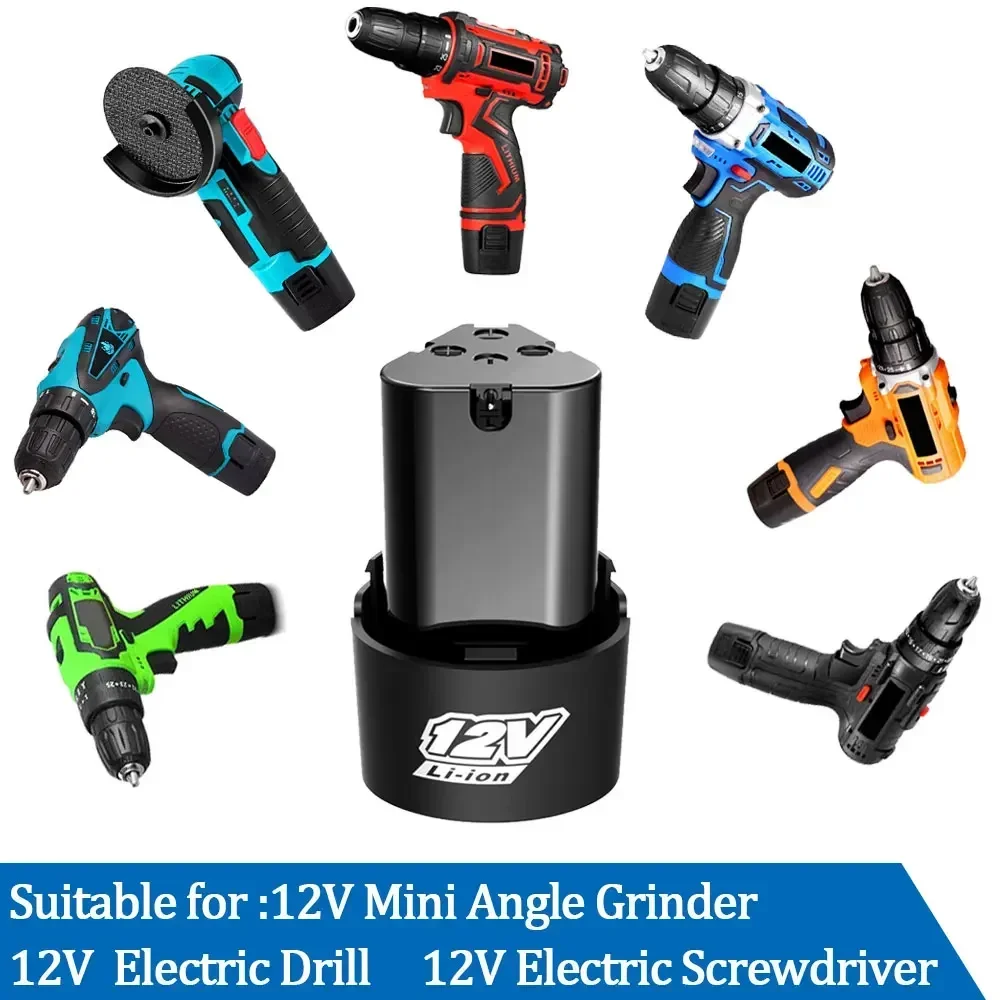 12V 1500mAh バッテリー 充電式リチウムイオン電池 - Electric Screwdriver Rechargeable Usb のレビューと価格