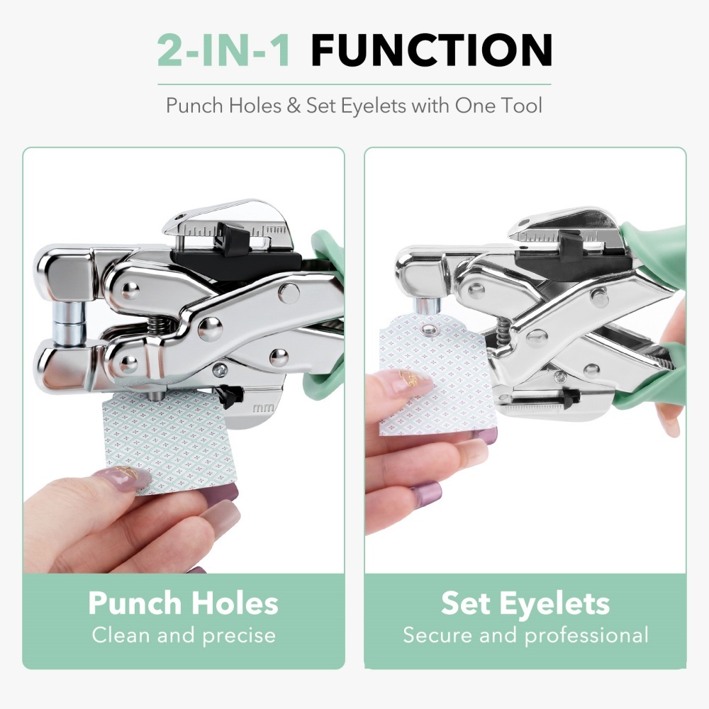 グロメットツールキット ハンドヘルド穴あけプライヤー バック - Hand Tools のレビューと価格