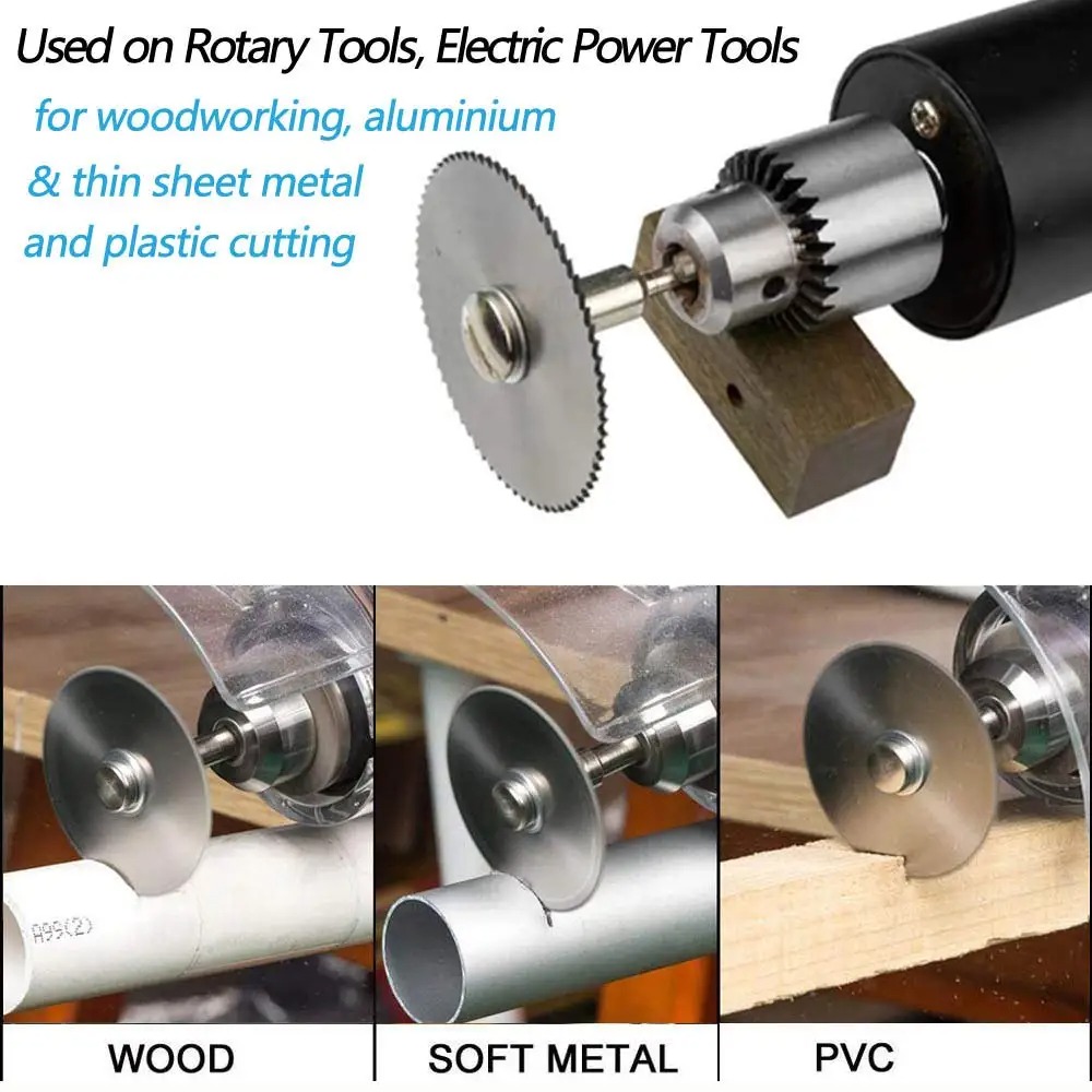 6 個 HSS 丸鋸刃ロータリーツール金属カッター電動工具セ - Cordless Rotary Tool Kit Accessories のレビューと価格