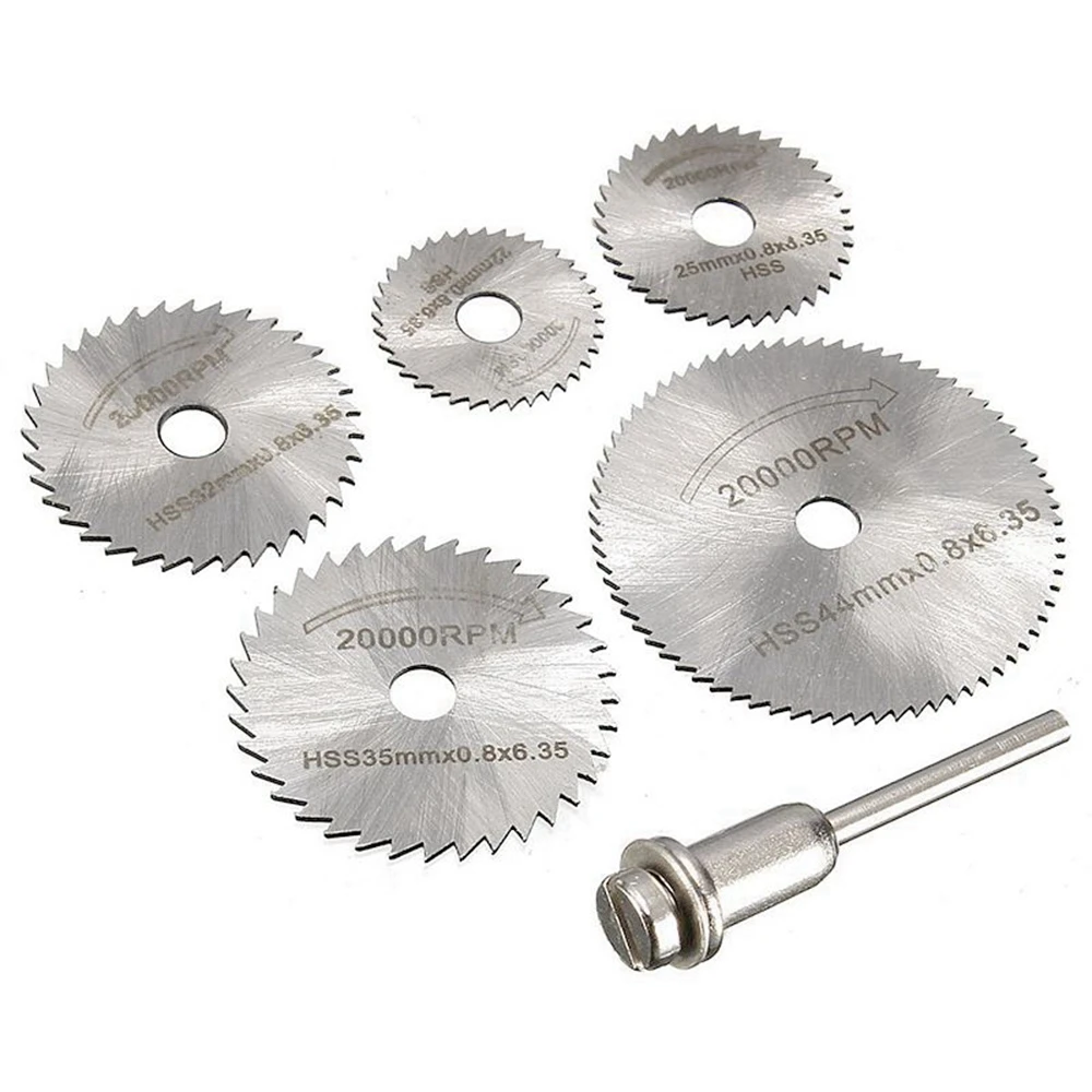 7 個ミニ HSS 丸鋸刃ロータリーツールドレメル金属カッタ - Cordless Rotary Tool Kit Accessories のレビューと価格