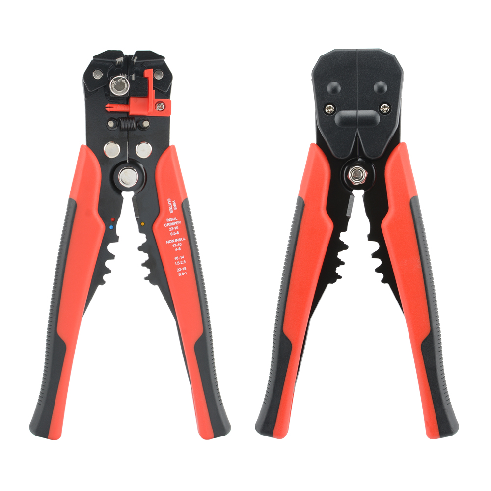 ワイヤーストリッパー 多機能プライヤー 自動圧着工具 ケーブ - Automatic Wire Stripper Cutter のレビューと価格