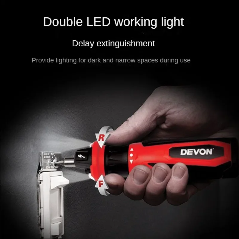 Devon-ミニ電動ドライバーセット、スマートコードレス電動 - Electric Screwdriver Rechargeable Usb のレビューと価格