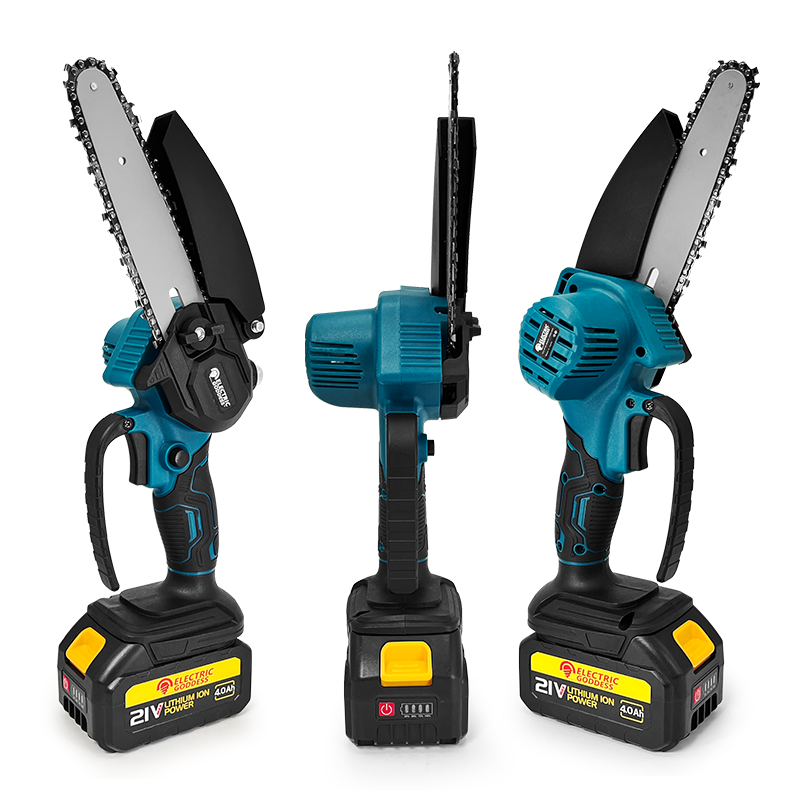 1700RPM 6 インチミニコードレス電動チェーンソー片手 - Mini Electric Chainsaw 6 Inch のレビューと価格