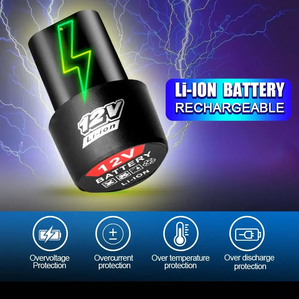 電動ドライバー用充電式リチウムイオンバッテリー,電動ドリル, - Electric Screwdriver Rechargeable Usb のレビューと価格