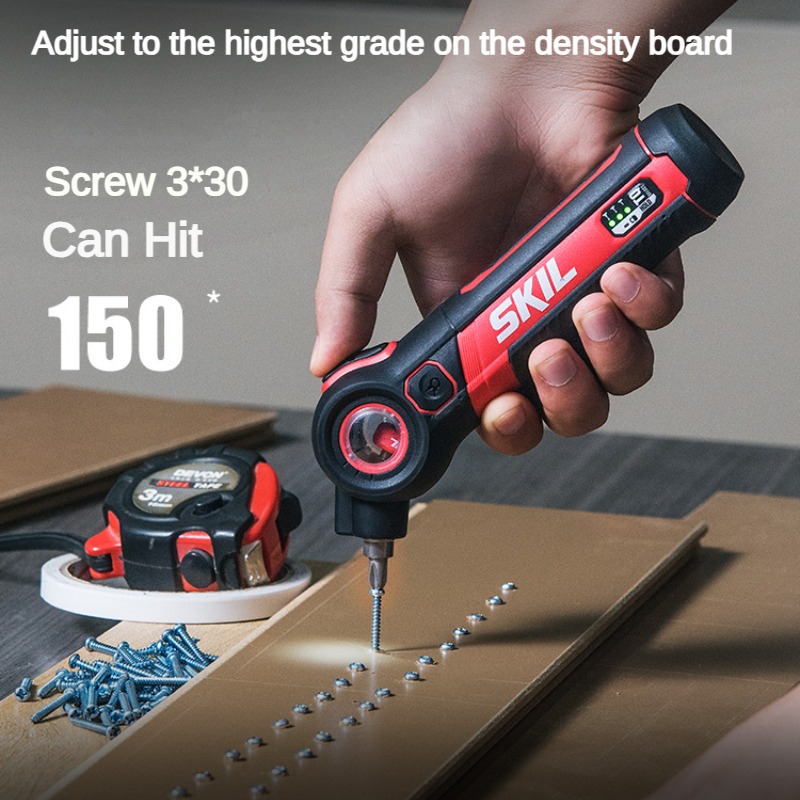 SKIL 5619 4V ミニ電動ドライバーセットスマートス - Electric Screwdriver Rechargeable Usb のレビューと価格