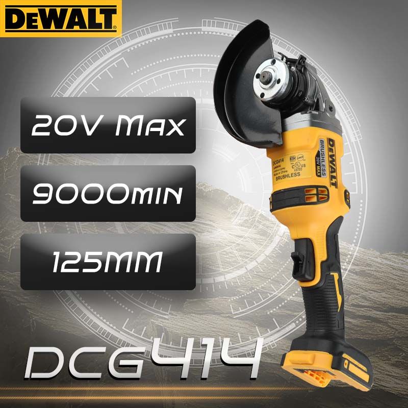 DEWALT DCG414 20V MAX ブラシレスアング - Brushless Angle Grinder Battery Powered のレビューと価格