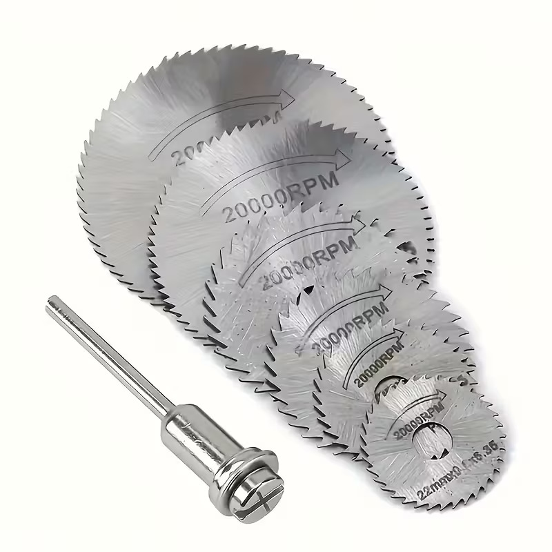 1 セットミニ丸鋸刃、Hss 切断ディスク回転穴あけ工具アク - Reciprocating Saw Attachment Drill のレビューと価格