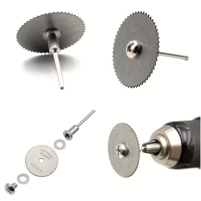 1 セットミニ丸鋸刃、Hss 切断ディスク回転穴あけ工具アク - Reciprocating Saw Attachment Drill のレビューと価格