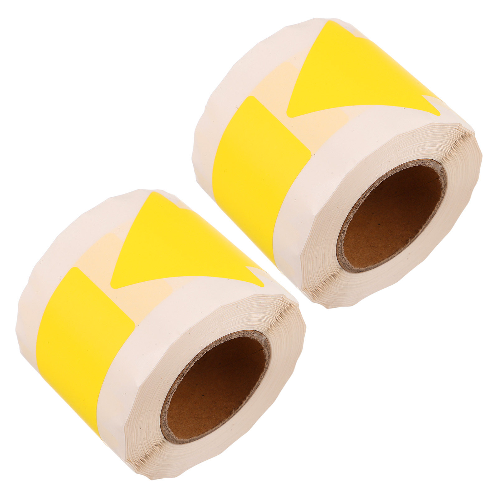 矢印付きの黄色い自己粘着式表示ステッカー2ロール。工業用パイ - Plumbing のレビューと価格