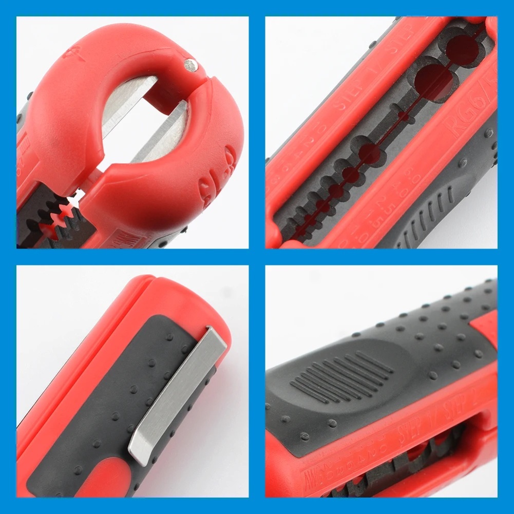 多機能ワイヤーストリッパーカッタープライヤー、ポータブル設計 - Automatic Wire Stripper Cutter のレビューと価格
