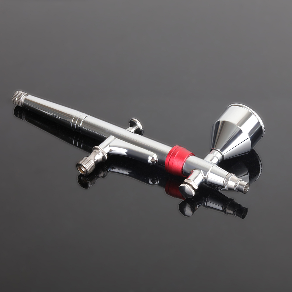大容量デュアルアクションロータリーエアブラシペン、アートデザ - Airbrush Kit With Mini Compressor のレビューと価格