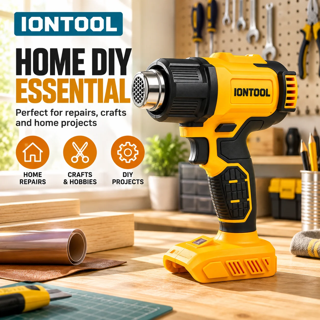 IONTOOL ブラシレス コードレス ヒートガン 250L - Cordless Heat Gun For Shrink Tubing のレビューと価格