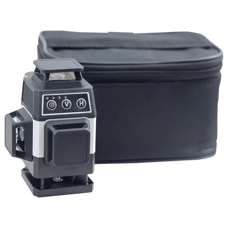 4Dレーザーレベル、緑色のライン、自動水平調整機能、水平・垂 - Laser Level 16 Lines 4D Green のレビューと価格