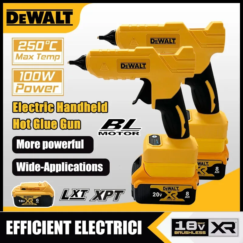 デュウォルト ハンドヘルド電動コードレスホットグルーガン 修 - Hot Melt Glue Gun Cordless のレビューと価格