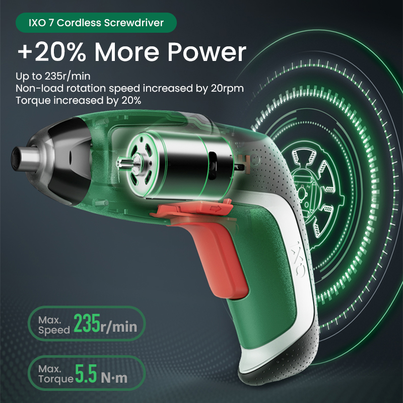 ボッシュ IXO 7 コードレスドライバー、3.6V USB - Electric Screwdriver Rechargeable Usb のレビューと価格